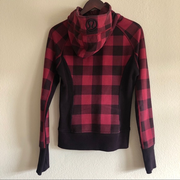 🦄 Lululemon lumberjack Scuba Hoodie II size 8 🦄 - Picture 3 of 5